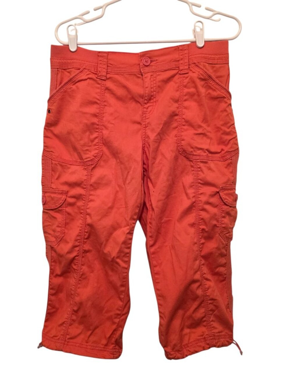 Style & Co. Petite Orange Cargo Pants